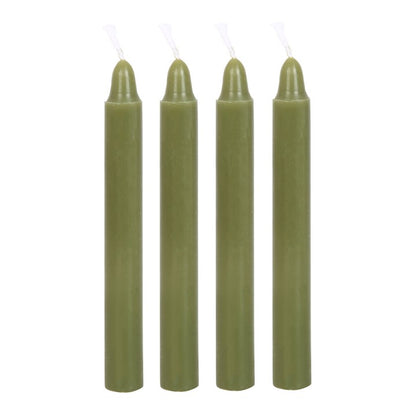 Cedar & Pine Winter Ritual Candles – Set of 12 Yule & Solstice Spell Candles