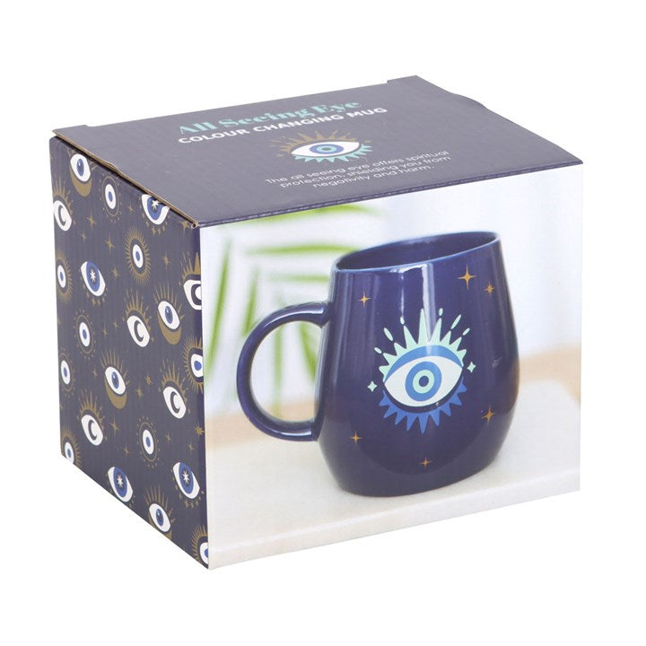 All-Seeing Eye Colour Changing Mug – Protective Talisman Drinkware