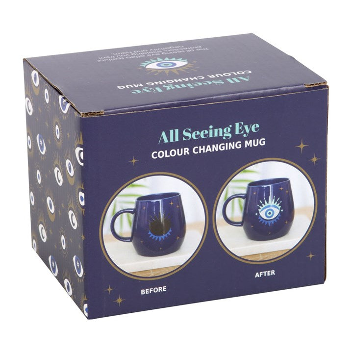All-Seeing Eye Colour Changing Mug – Protective Talisman Drinkware