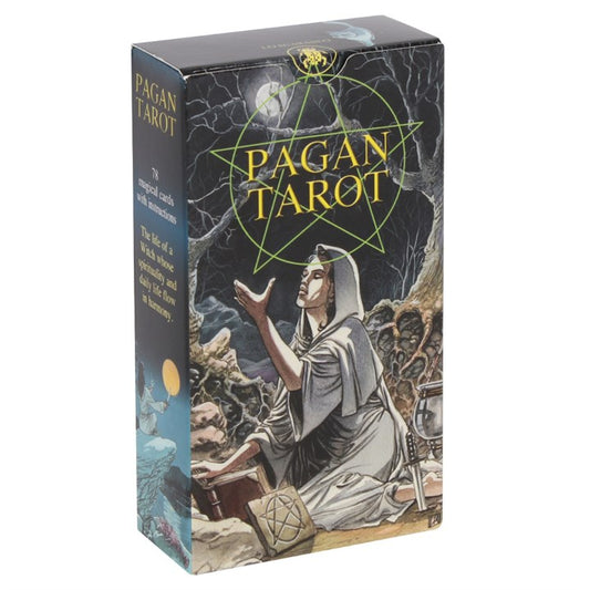 Pagan Tarot Card Deck – 78-Card Wiccan Journey with Guidebook
