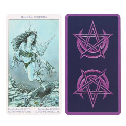 Pagan Tarot Card Deck – 78-Card Wiccan Journey with Guidebook