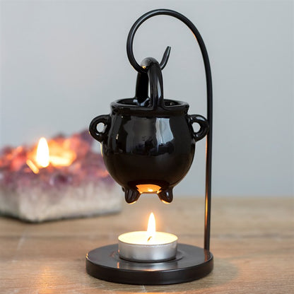 Hanging Cauldron Oil Burner – Mystical Aroma Burner for Fragrance Oils