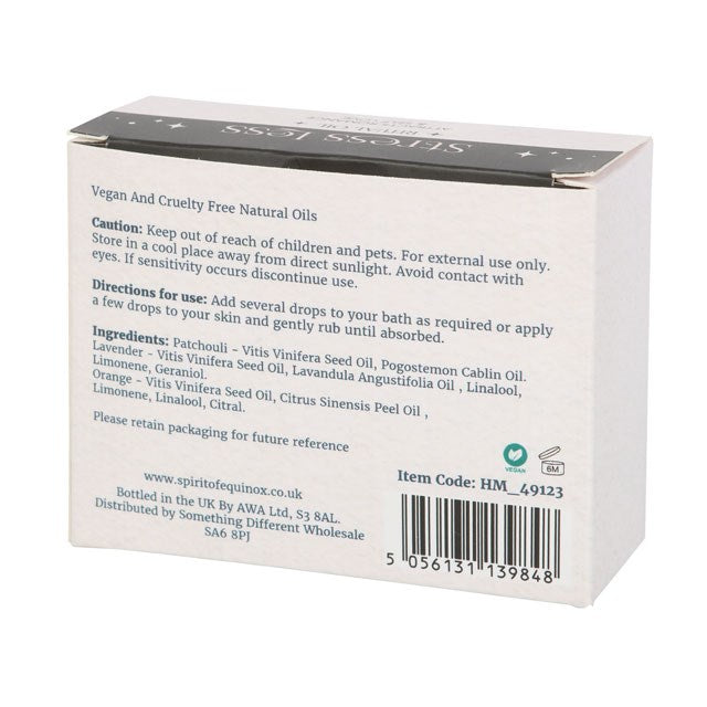 Stress Less Ritual Essential Oil Set – Orange, Lavender & Patchouli Blends for Calm, Clarity & Serenity