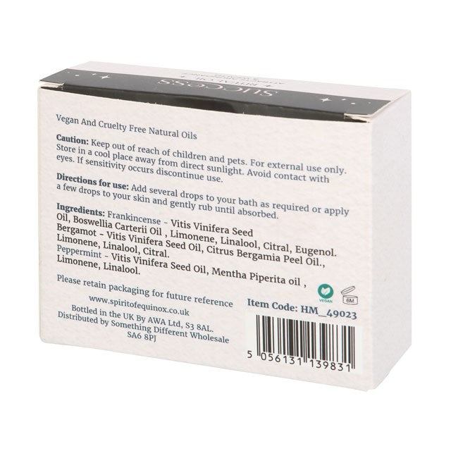 Success Ritual Essential Oil Set – Frankincense, Bergamot & Peppermint Blends for Prosperity & Confidence
