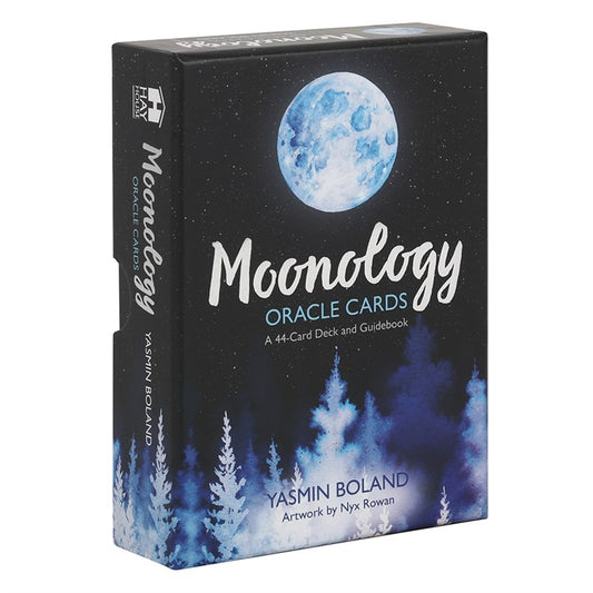 Moonology Oracle Card Deck by Yasmin Boland – 44 Cards & Guidebook