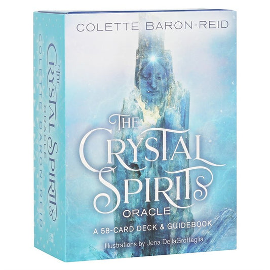 The Crystal Spirits Oracle by Colette Baron-Reid – 58 Cards & 215-Page Guidebook