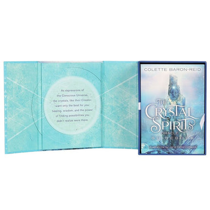 The Crystal Spirits Oracle by Colette Baron-Reid – 58 Cards & 215-Page Guidebook