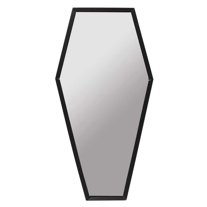 Coffin Shaped Wall Mirror – Gothic Statement Home Décor for Alternative Interiors