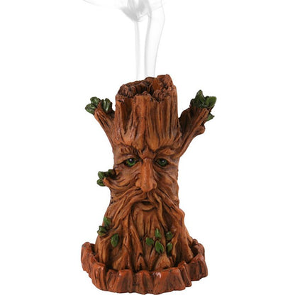 Lisa Parker Tree Man Incense Cone Burner – Green Man Inspired Design