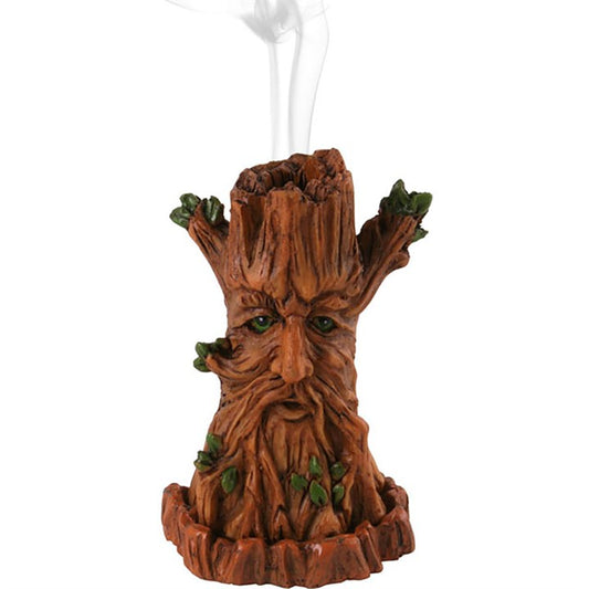 Lisa Parker Tree Man Incense Cone Burner – Green Man Inspired Design