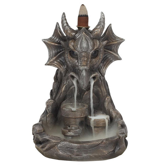 Dragon Backflow Incense Burner – Smoke Flow Castle Design