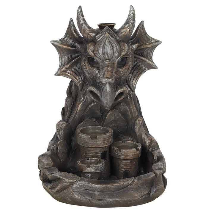 Dragon Backflow Incense Burner – Smoke Flow Castle Design