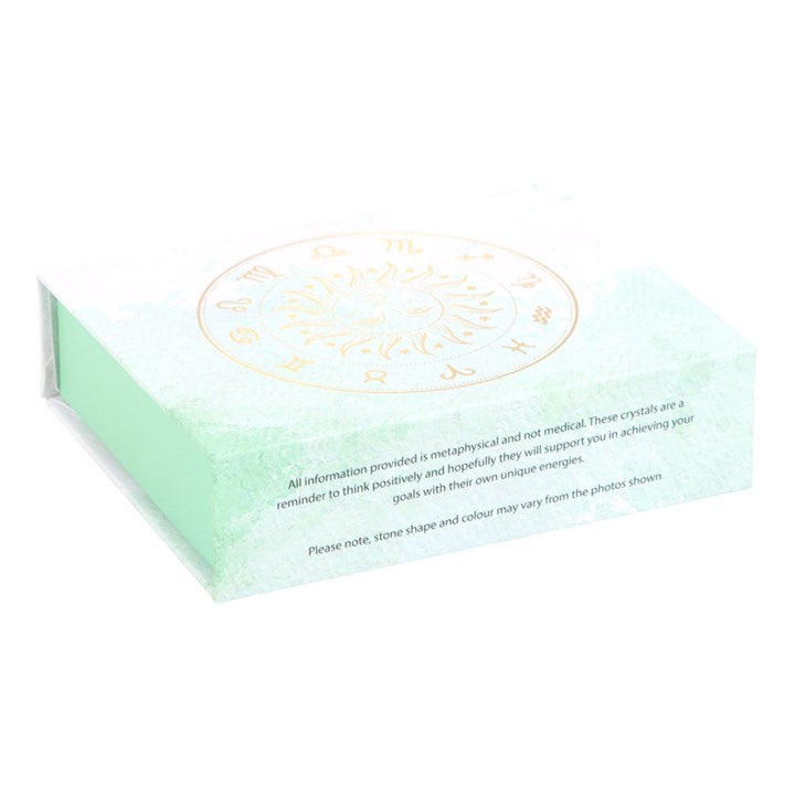 Leo Zodiac Crystal Set – 5 Healing Tumble stones for Courage, Success & Transformation