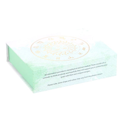 Leo Zodiac Crystal Set – 5 Healing Tumble stones for Courage, Success & Transformation