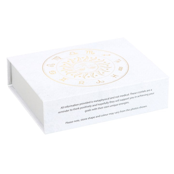 Cancer Zodiac Crystal Set – 5 Healing Tumblestones for Love, Protection & Intuition