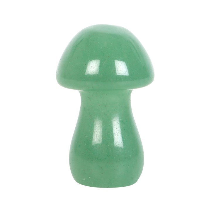Aventurine Crystal Mushroom – Magical Healing Stone for Strength, Bravery & Spiritual Growth
