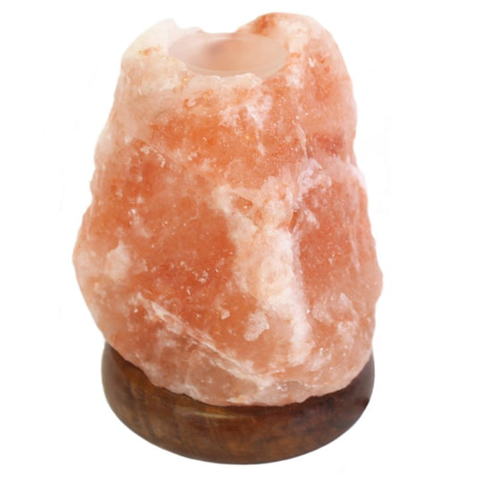 Himalayan Salt Aroma Lamp (1.5–2 kg) – Natural Ioniser & Fragrance Diffuser for Healing Spaces