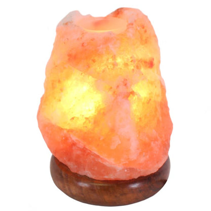 Himalayan Salt Aroma Lamp (1.5–2 kg) – Natural Ioniser & Fragrance Diffuser for Healing Spaces