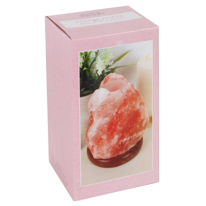 Himalayan Salt Aroma Lamp (1.5–2 kg) – Natural Ioniser & Fragrance Diffuser for Healing Spaces