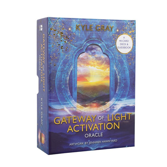 Gateway of Light Activation Oracle by Kyle Gray – 44 Cards & 167-Page Guidebook
