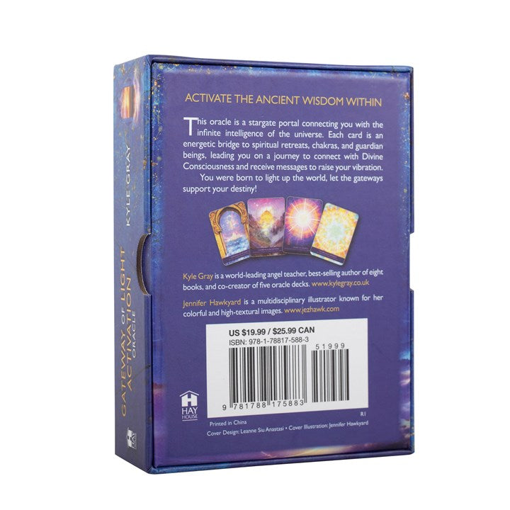 Gateway of Light Activation Oracle by Kyle Gray – 44 Cards & 167-Page Guidebook