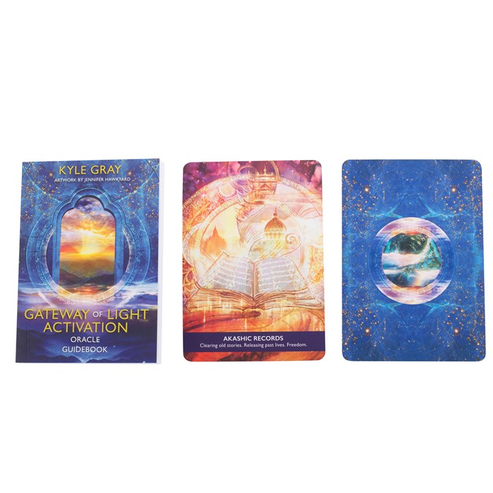 Gateway of Light Activation Oracle by Kyle Gray – 44 Cards & 167-Page Guidebook