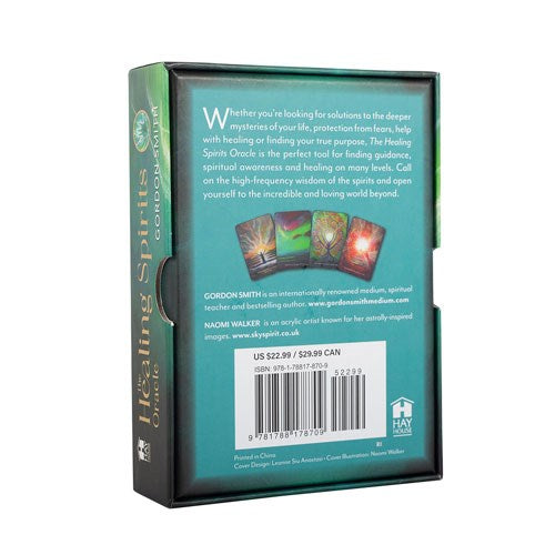 The Healing Spirits Oracle by Gordon Smith – 48 Cards & 107-Page Guidebook