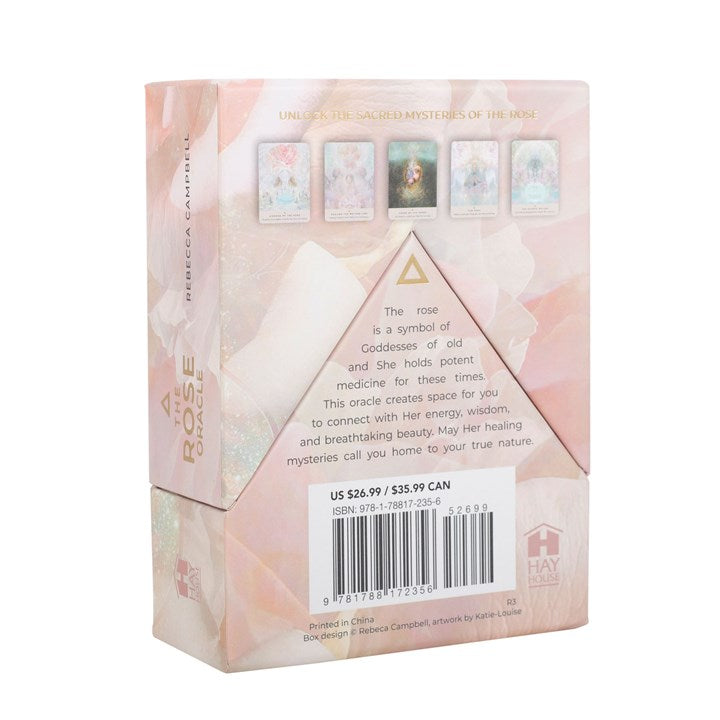 The Rose Oracle Card Deck by Rebecca Campbell – 44 Cards & 151-Page Guidebook