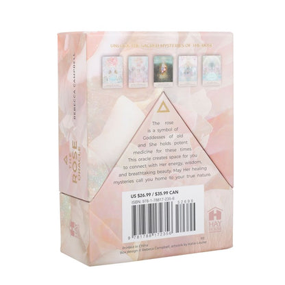 The Rose Oracle Card Deck by Rebecca Campbell – 44 Cards & 151-Page Guidebook