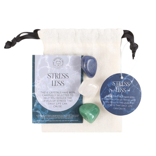 Stress Less Crystal Set – Green Aventurine, Clear Quartz & Sodalite