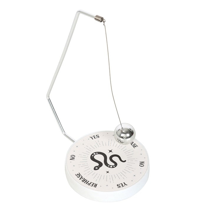 Mystic Snake Pendulum Decision Maker – Metal Divination Tool for Quick Answers