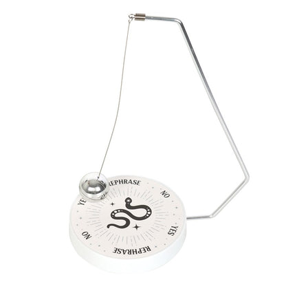 Mystic Snake Pendulum Decision Maker – Metal Divination Tool for Quick Answers