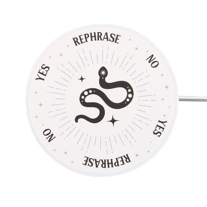 Mystic Snake Pendulum Decision Maker – Metal Divination Tool for Quick Answers