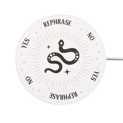 Mystic Snake Pendulum Decision Maker – Metal Divination Tool for Quick Answers