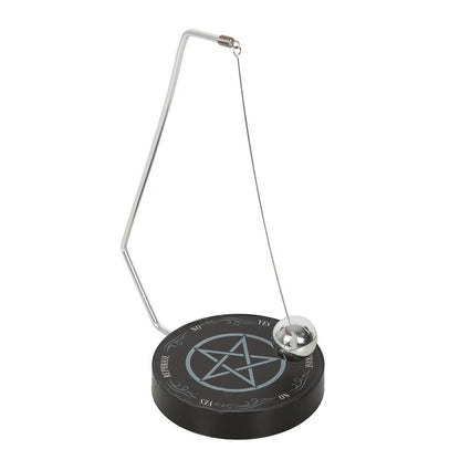 Gothic Pentagram Pendulum Decision Maker – Mystical Divination Tool with Six Answers