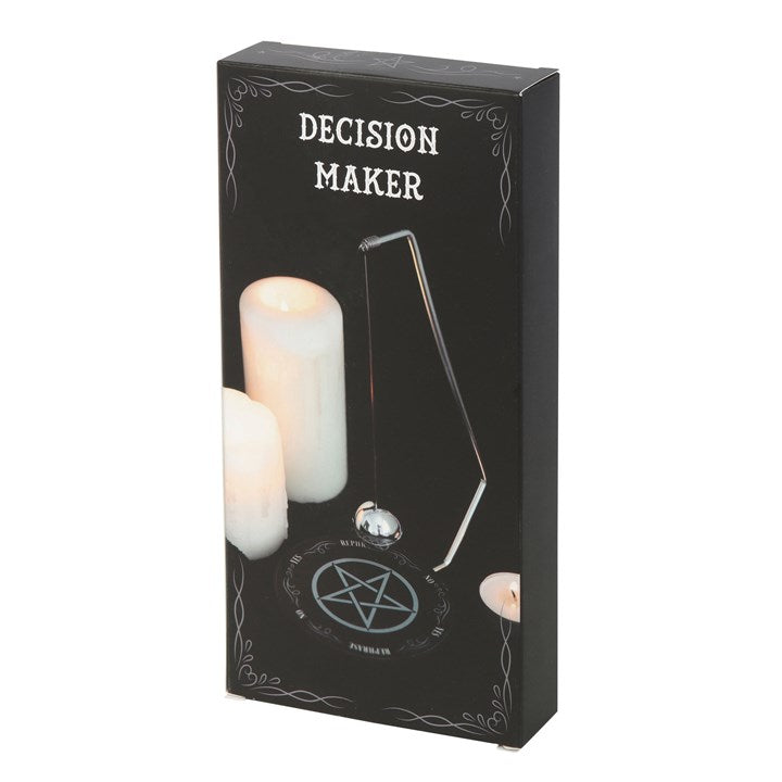 Gothic Pentagram Pendulum Decision Maker – Mystical Divination Tool with Six Answers