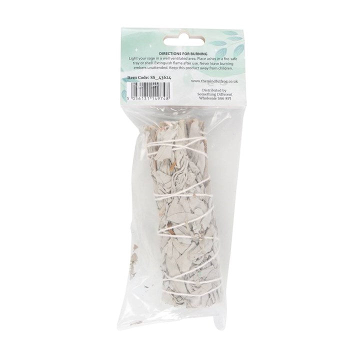 10cm White Sage Smudge Stick – Small Smudging Wand for Cleansing & Purification