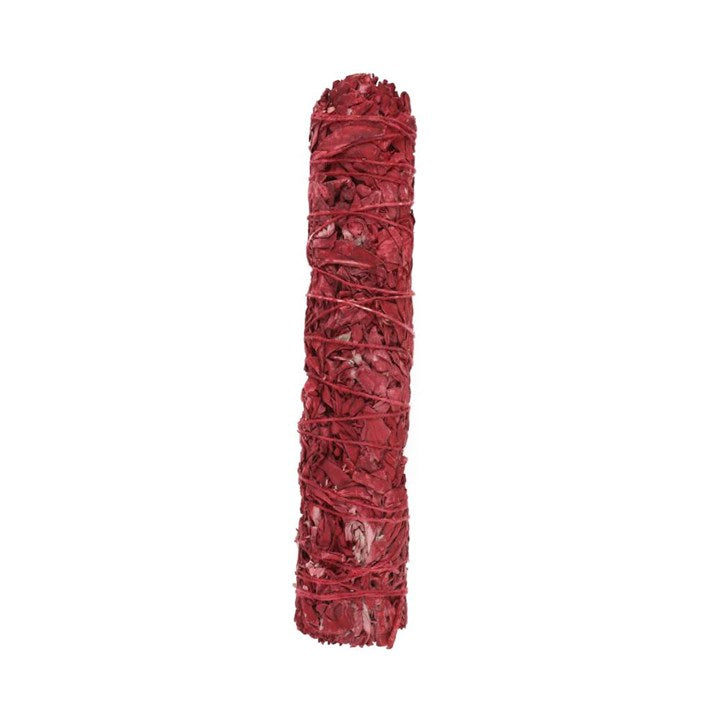 22.5 cm Dragon’s Blood Sage Smudge Stick – Large Cleansing Wand for Protection & Ritual Power