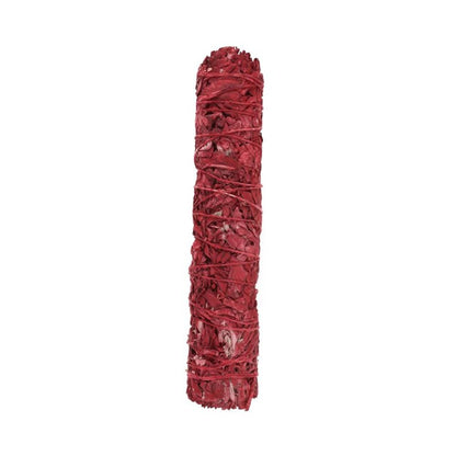 22.5 cm Dragon’s Blood Sage Smudge Stick – Large Cleansing Wand for Protection & Ritual Power
