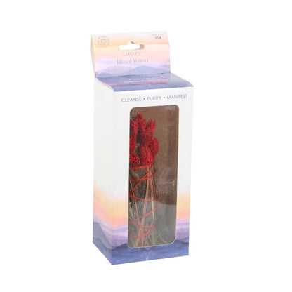 6in Ritual Smudge Wand with Rosemary & Yerba Santa Sage – Love, Healing & Spiritual Protection