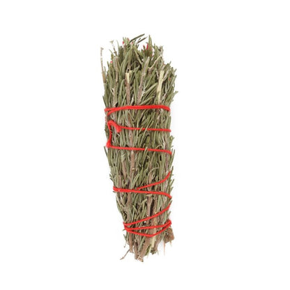 6in Ritual Smudge Wand with Rosemary & Yerba Santa Sage – Love, Healing & Spiritual Protection