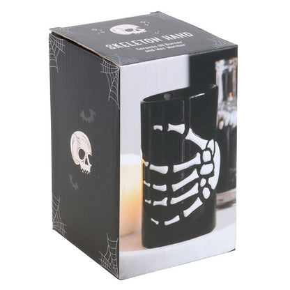 Skeleton Hand Oil Burner – Gothic Aroma Burner for Fragrance Oils & Wax Melts