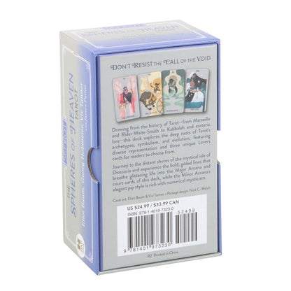 The Sefirot Tarot – 80-Card Deck & Guidebook Inspired by Kabbalah, Rider-Waite & Marseille Traditions
