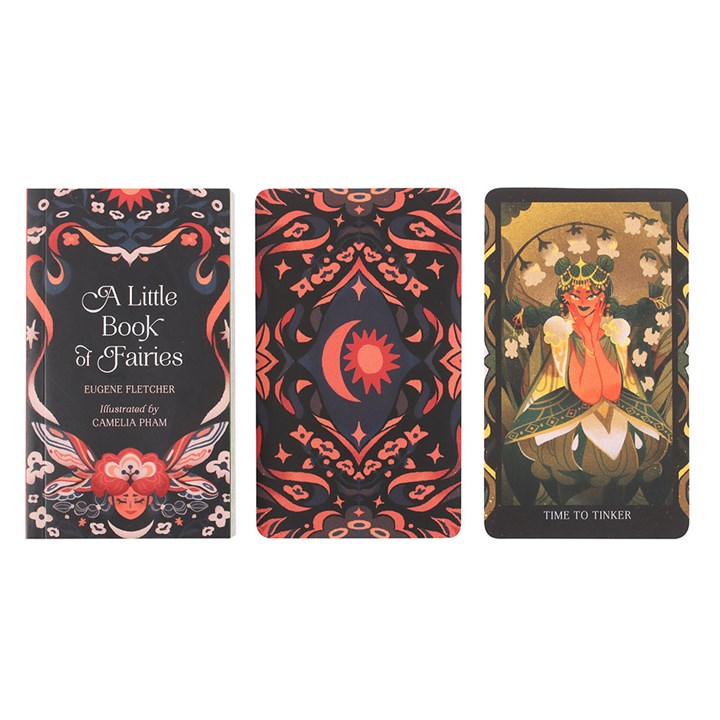 Fairy Folklore Oracle Deck – 40 Cards & 88-Page Guidebook