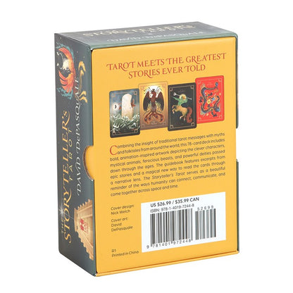 The Storyteller’s Tarot Deck – 78-Card Illustrated Tarot by David DePasquale