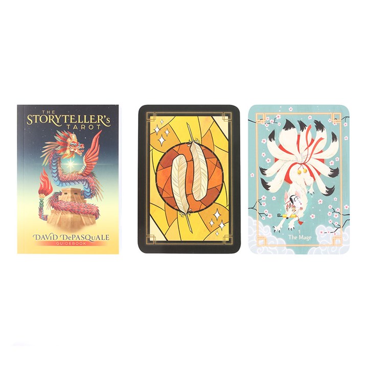 The Storyteller’s Tarot Deck – 78-Card Illustrated Tarot by David DePasquale