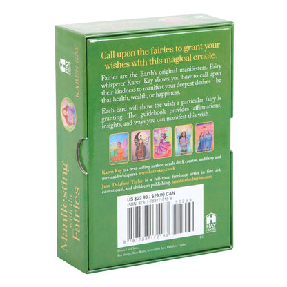 Manifesting with the Fairies Oracle Cards – 44-Card Deck & Guidebook by Karen Kay