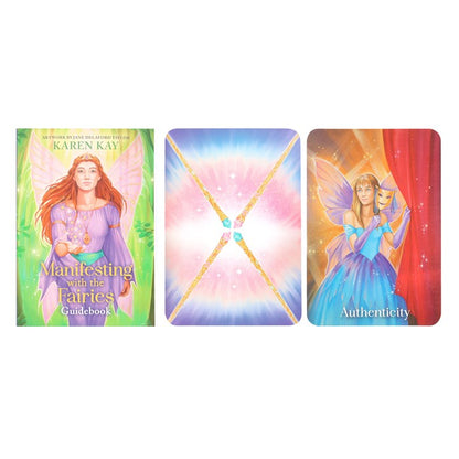 Manifesting with the Fairies Oracle Cards – 44-Card Deck & Guidebook by Karen Kay