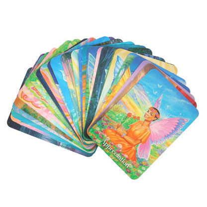 Manifesting with the Fairies Oracle Cards – 44-Card Deck & Guidebook by Karen Kay