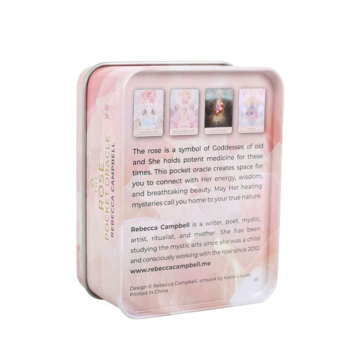 The Rose Pocket Oracle by Rebecca Campbell – 44 Cards & 240-Page Guidebook (Pocket Edition)